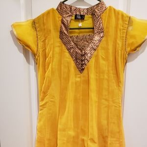 HOL OFFStunning Georgette Salwar Suit | Perfect for Haldi or Festive Occasions …
